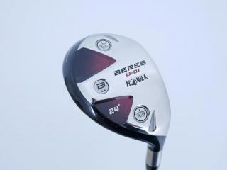 fairway_wood : ไม้กระเทย Honma Beres U-01 Loft 24 ก้าน ARMRQ 6 (45) Flex R (2 ดาว)