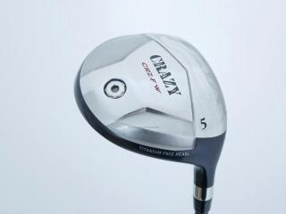 fairway_wood : หัวไม้ 5 Crazy CRZ-FW (หน้า Titanium) Loft 18 สุดยอดก้าน Crazy Longest Yard FW-01 Evolution Flex SR (6.9)