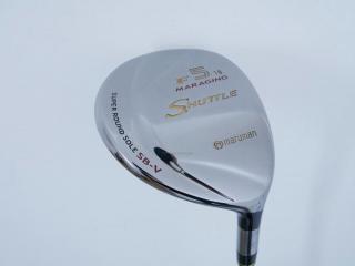 fairway_wood : หัวไม้ 5 Maruman Shuttle F (รุ่นยอดนิยม หน้า Maraging เสียงใส) Loft 18 Flex R