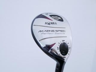 Fairway Wood : Honma : **ก้าน 3 ดาว** ไม้กระเทย Honma Amazing Spec PerfectSwitch Loft 19 ก้าน ARMRQ 6 FLex S (3 ดาว)