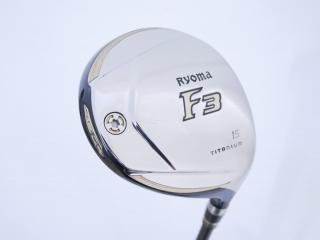 fairway_wood : **มีบุบ** หัวไม้ 3 Ryoma F Titanium (รุ่นปี 2019 ไกลมากๆ) Loft 15 ก้าน Tour AD RF2 Flex SR
