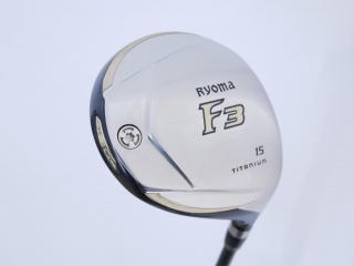 fairway_wood : หัวไม้ 3 Ryoma F Titanium (รุ่นปี 2019 ไกลมากๆ) Loft 15 ก้าน Tour AD RF2 Flex S