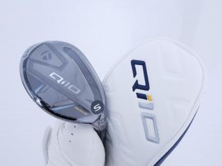 Fairway Wood : Taylormade : **ของใหม่ ยังไม่แกะพลาสติก** ไม้กระเทย Taylormade Qi10 Rescue (ออกปี 2024) Loft 22 ก้าน Mitsubishi Diamana TM60 Flex S