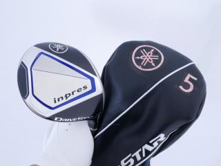 Fairway Wood : หัวไม้ 5 Yamaha Inpres DriveStar (รุ่นปี 2023 ตีไกลมากๆ) Loft 17 ก้าน Fujikura Speeder NX M423f Flex R
