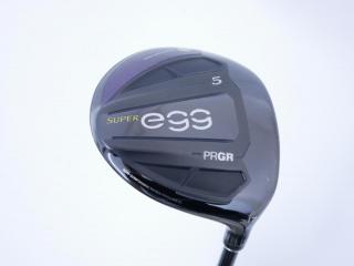 Fairway Wood : หัวไม้ 5 PRGR Super Egg (รุ่นปี 2021 หน้าเด้งเกินกฏ COR 0.84 หายากมาก) Loft 17 ก้าน M-37 Flex R