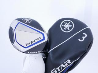 fairway_wood : หัวไม้ 3 Yamaha Inpres DriveStar (รุ่นปี 2023 ตีไกลมากๆ) Loft 15 ก้าน Fujikura Speeder NX M423f Flex SR