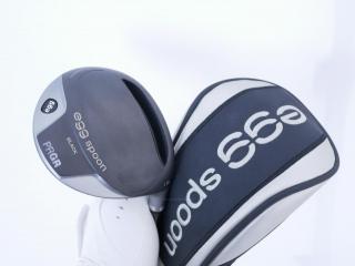 fairway_wood : หัวไม้ 3 PRGR Egg Spoon BLACK (ปี 2022) Loft 15 ก้าน Mitsubishi Diamana Flex SR