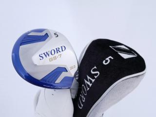 fairway_wood : หัวไม้ 5 Katana Sword GS-7 (มี Offset กันลูกบานออกขวา) Loft 20 ก้าน Fujikura Speeder Five Flex R