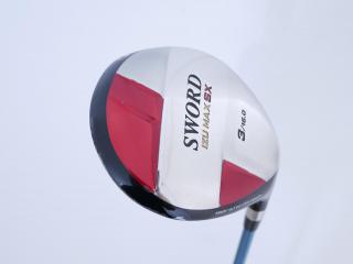 fairway_wood : หัวไม้ 3 Katana Sword Izu Max SX Loft 16 ก้านกราไฟต์ Speeder 589 FLex R