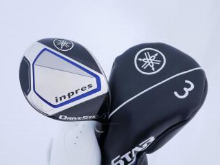 fairway_wood : หัวไม้ 3 Yamaha Inpres DriveStar (รุ่นปี 2023 ตีไกลมากๆ) Loft 15 ก้าน Fujikura Speeder NX M423f Flex R