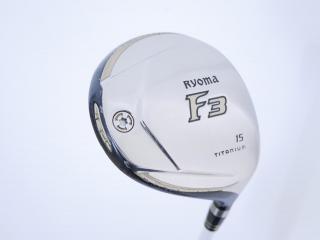 fairway_wood : หัวไม้ 3 Ryoma F Titanium (รุ่นปี 2019 ไกลมากๆ) Loft 15 ก้าน Fujikura Air Speeder Plus (อ่อนเหมือน R2)