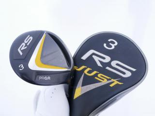 Fairway Wood : PRGR : หัวไม้ 3 PRGR RS JUST (รุ่นปี 2024) Loft 15 ก้าน Mitsubishi Diamana Flex SR