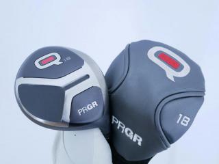 fairway_wood : ไม้กระเทย PRGR Q (รุ่นปี 2019 สำหรับเล่นได้ทุกไลน์) Loft 18 Flex R2 (Light)