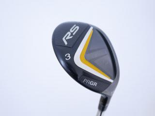 Fairway Wood : PRGR : ไม้กระเทย PRGR RS JUST (รุ่นปี 2024) Loft 19 ก้านเหล็ก NS Pro 95 Flex S (M-43)