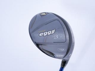 Fairway Wood : PRGR : หัวไม้ 3 PRGR Super Egg (หน้าเด้งเกินกฏ COR 0.84 ออกปี 2018 หายากมาก) Loft 16 ก้าน Tour AD GT-6 Flex S