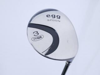 Fairway Wood : PRGR : หัวไม้ 3 PRGR Egg Spoon PX-03D Loft 15 ก้าน M-40 Flex SR