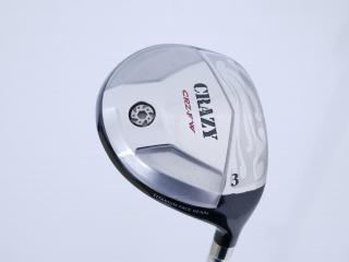 fairway_wood : หัวไม้ 3 Crazy CRZ-FW (หน้า Titanium) Loft 15.5 สุดยอดก้าน Crazy La Bomba Royal Decoration Flex S
