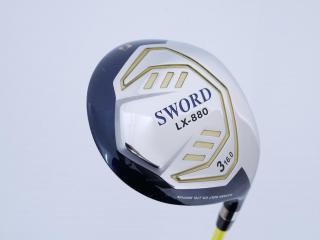 fairway_wood : หัวไม้ 3 Katana Sword LX-880 Loft 16 ก้าน Fujikura Speeder Five Flex R