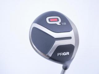 fairway_wood : ไม้กระเทย PRGR Q (รุ่นปี 2019 สำหรับเล่นได้ทุกไลน์) Loft 18 Flex R