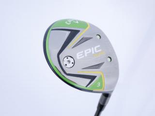 Fairway Wood : callaway : หัวไม้ 3 Callaway Epic Flash Star (รุ่นปี 2019) Loft 15 ก้าน Mitsubishi Diamana 40 Flex S