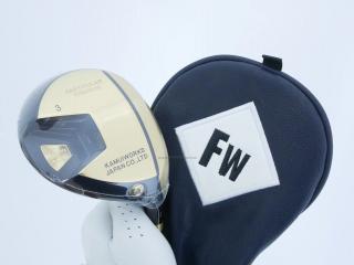 Fairway Wood : Kamui : **ของใหม่ ยังไม่แกะพลาสติก** หัวไม้ 3 Kamuiworks KM-200 II Titanium Loft 15 ก้าน Fujikura Double Kick Flex S