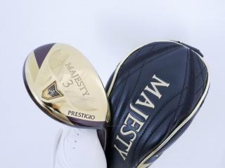 Fairway Wood : Maruman : ไม้กระเทย Maruman MAJESTY Prestigio XII (รุ่นล่าสุด ปี 2023 ท็อปสุด ของใหม่ 3 หมื่นบาท) Loft 18 ก้าน Mitsubishi VANQUISH 6 Flex R