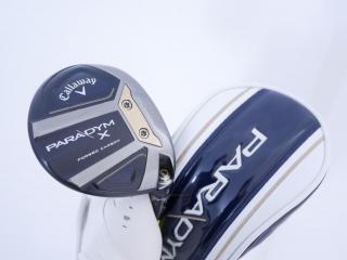 Fairway Wood : callaway : หัวไม้ 3 Callaway Paradym X (รุ่นปี 2023 Japan Spec.) Loft 15 (ปรับได้) ก้าน T-Rex TZ1000 Flex R