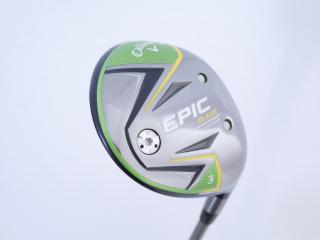 Fairway Wood : callaway : หัวไม้ 3 Callaway Epic Flash Star (รุ่นปี 2019) Loft 15 ก้าน Fujikura Speeder Evolution Flex R
