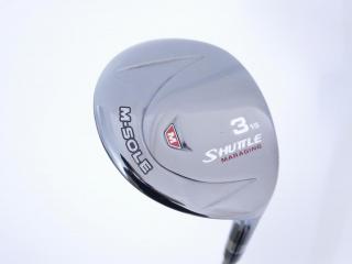 fairway_wood : หัวไม้ 3 Maruman Shuttle M-Sole Loft 15 Flex R