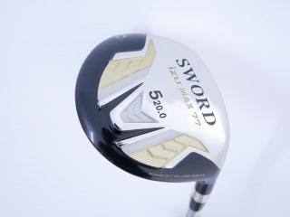 fairway_wood : หัวไม้ 5 Katana Sword IZU MAX 77 (ปี 2019) Loft 20 ก้าน Fujikura Speeder 588 Flex R