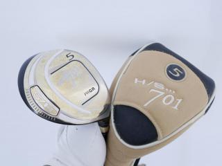 fairway_wood : หัวไม้ 5 PRGR H/S 701 (หัวทอง) Loft 18 ก้าน M-37 Flex R