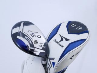 Fairway Wood : Tourstage : ไม้กระเทย Tourstage VIQ (ตีง่ายมาก) Loft 19 ก้านเหล็ก GS85