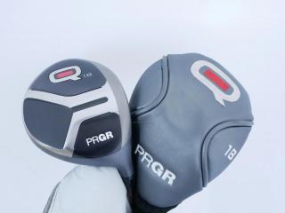 fairway_wood : ไม้กระเทย PRGR Q (รุ่นปี 2019 สำหรับเล่นได้ทุกไลน์) Loft 18 Flex SR (Heavy)