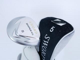 fairway_wood : หัวไม้ 5 Katana Sword Sniper EG Loft 19 ก้าน Fujikura Speeder 589 Flex SR