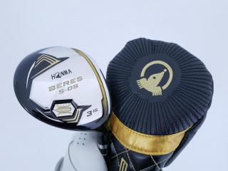 fairway_wood : **ก้าน 3 ดาว** หัวไม้ 3 Honma Beres S-06 (รุ่นปี 2019) Loft 15 ก้าน ARMRQ X (52) Flex S (3 ดาว)