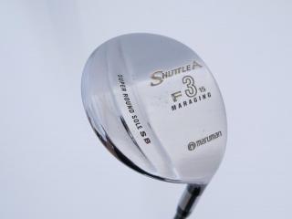 fairway_wood : หัวไม้ 3 Maruman Shuttle A (รุ่นยอดนิยม หน้า Maraging เสียงใส) Loft 15 Flex R