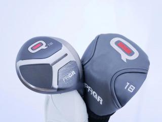 fairway_wood : ไม้กระเทย PRGR Q (รุ่นปี 2019 สำหรับเล่นได้ทุกไลน์) Loft 18 Flex R 