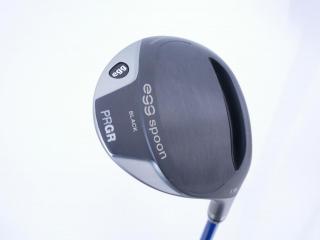 Fairway Wood : PRGR : หัวไม้ 3 PRGR Egg Spoon BLACK (ปี 2022) Loft 15 ก้าน Fujikura Speeder NX 60 Flex S
