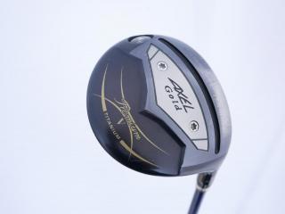 Fairway Wood : Tsuruya : หัวไม้ 3 Tsuruya AXEL Gold Premium 5 (รุ่นปี 2023 ตัวท๊อป เด้งเกินกฏ ของใหม่ 2 หมื่นกว่า) Loft 15 ก้าน Fujikura Ventus TR 5 Flex R