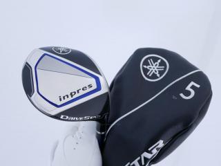 Fairway Wood : Yamaha : หัวไม้ 5 Yamaha Inpres DriveStar (รุ่นปี 2023 ตีไกลมากๆ) Loft 17 ก้าน Fujikura Speeder NX M423f Flex R