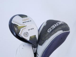 fairway_wood : **มีบุบ ก้าน 3 ดาว** ไม้กระเทย Honma Beres U-03 (ออกปี 2015) Loft 19 ก้าน ARMRQ 8 (49) Flex R (3 ดาว)