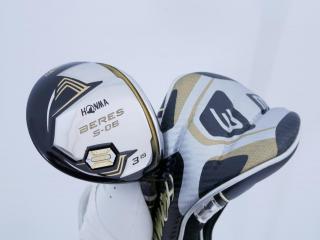 fairway_wood : **ก้าน 3 ดาว** หัวไม้ 3 Honma Beres S-06 (รุ่นปี 2019) Loft 15 ก้าน ARMRQ X (47) Flex SR (3 ดาว)