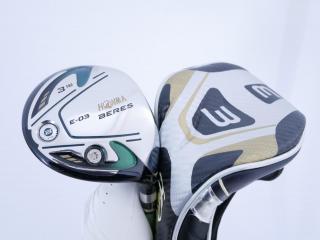 fairway_wood : หัวไม้ 3 Honma Beres E-03 (ออกปี 2015 เหมาะกับซีเนียร์) Loft 16 ก้าน ARMRQ 8 (45) Flex R (2 ดาว)