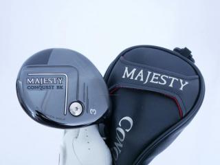 fairway_wood : หัวไม้ 3 Maruman MAJESTY Conquest BK (ปี 2021 รุ่นท้อปสุด) Loft 15 ก้าน Fujikura Speeder Evolution Flex S