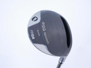 Fairway Wood : PRGR : หัวไม้ 3 PRGR Egg Spoon BLACK (ปี 2022) Loft 15 ก้าน Mitsubishi Diamana Flex S