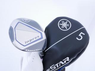 Fairway Wood : Yamaha : **ของใหม่ ยังไม่แกะพลาสติก** หัวไม้ 5 Yamaha Inpres DriveStar (รุ่นปี 2023 ตีไกลมากๆ) Loft 17 ก้าน Fujikura Speeder NX M423f Flex SR