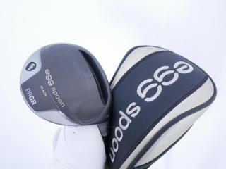 Fairway Wood : PRGR : หัวไม้ 3 PRGR Egg Spoon BLACK (ปี 2022) Loft 15 ก้าน Mitsubishi Diamana Flex SR