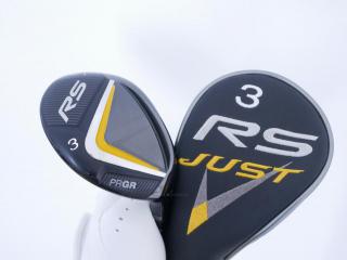 Fairway Wood : PRGR : ไม้กระเทย PRGR RS JUST (รุ่นปี 2024) Loft 19 ก้านเหล็ก NS Pro 85 Flex SR (M-40)