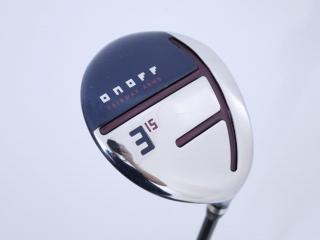 fairway_wood : หัวไม้ 3 Daiwa OnOff AKA Fairway Arms (ออกปี 2021 ตีดีมากๆ) Loft 15 Flex SR