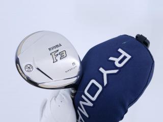Fairway Wood : Other Brand : หัวไม้ 3 Ryoma F Titanium (รุ่นปี 2019 ไกลมากๆ) Loft 15 ก้าน Tour AD RF2 Flex SR